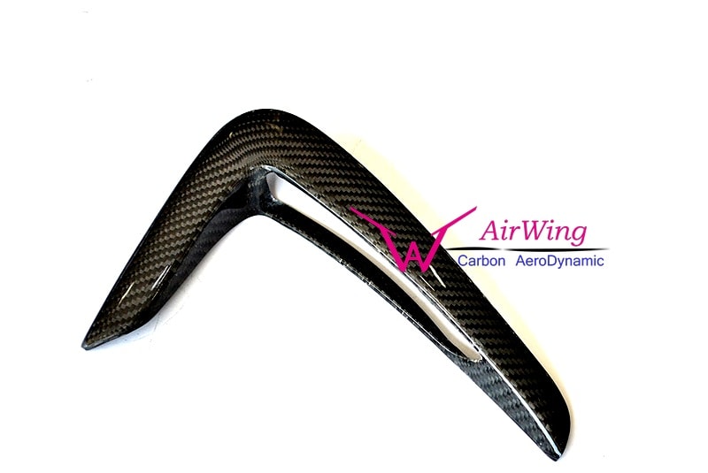 F32 – Performance style carbon fender side grille 3
